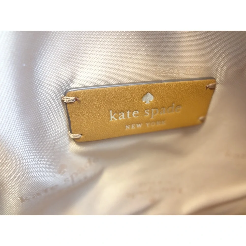 Kate Spade Lena Small Crossbody Warm Gingerbread NEW‎ Pebbled Leather